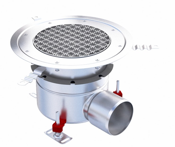 SIPHON EPUR INOX COMPLET SOL SOUPLE / TELESCOPIQUE