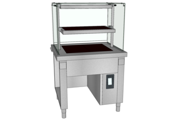 MEUBLE VITRO VIT PRES 1N 950 2GN1/1 DL O3