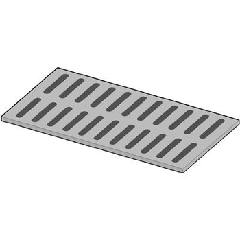 PLATEAU PERFO INOX 930 X 500