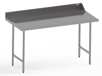 TABLE DE GLISSEMENT AVEC PLAGE ARRIERE ET DOSSERET