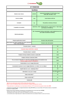 LAVEUSE A AVANCEMENT - LIGNE ACR2 - ACR21 P6