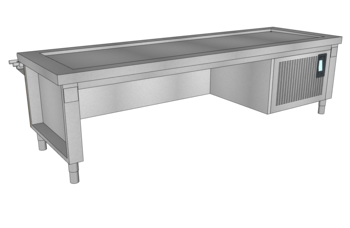 MEUBLE HOD DESSUS LISSE 2590 DESSOUS LIBRE GPE B3