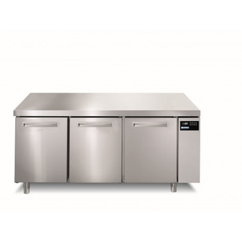 MEUBLE RÉFRIGÉRÉ 600X400 POSITIF, 3 P, SS GROUPE