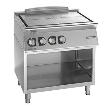 FOURNEAU PLAQUE COUP DE FEU, 4 ZONES ÉLECTRIQUES