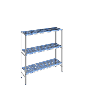 RAYONNAGE CLAYETTES POLY LIGNE 3N L1694XP400XH175