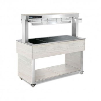 DESSERTE BAIN-MARIE AIR 3GN1/1 HEMLOCK