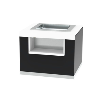 GASTROBUFFET BAIN MARIE 2 BACS NICHE+PLAN ASSIETTE