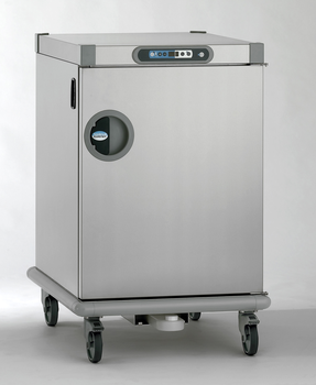 ARMOIRE CHAUDE GN2/1 10 NIV. PTE INOX AVEC HYGRO