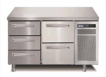 MEUBLE RÉFRIGÉRÉ GN1/1 POSITIF, 2 PORTES