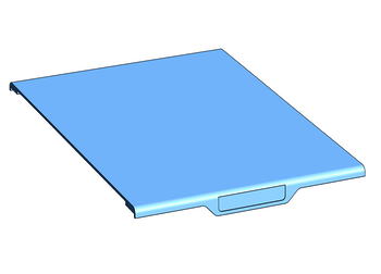 CLAYETTE POLYPROPYLENE 497X400 VERSION PLEINE