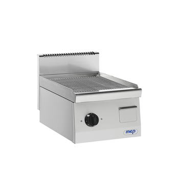 GRIL ÉLECTRIQUE, ACIER, SIMPLE RAINURÉ