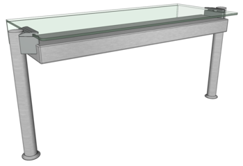 PRESENTOIR ECLAIRAGE PH 1 FACE POUR MB L.950 O3