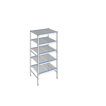 RAYONNAGE CLAYETTES ALU LIGNE 5N L 890XP560XH1750