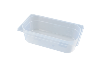 BAC POLYPROPYLENE GN 1/3, PROFONDEUR 100 MM