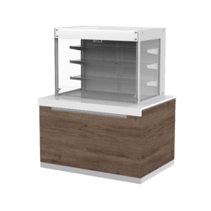 GASTROBUFFET VITRINE 3 ETA / RIDEAU-PLAN ASSIETTE