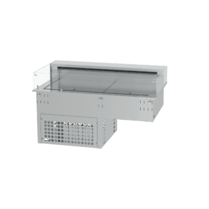 ENCASTRABLE VITRINE PRESENTATION BASSE 3 BACS
