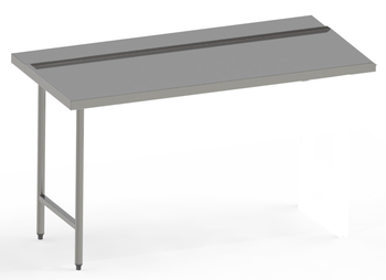 TABLE DE GLISSEMENT AVEC PLAGE ARRIERE, PIETEMENT 