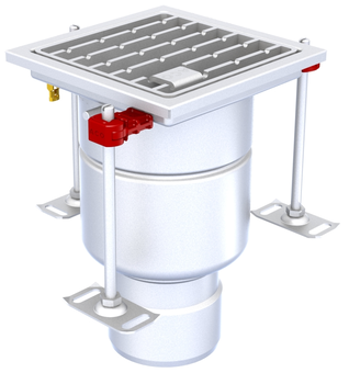 SIPHON EPUR INOX COMPLET H-FIRST / A BARREAUX