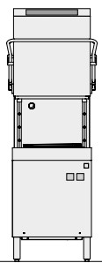 LAVEUSE A CAPOT CASIER 50X50 - LIGNE ELEA