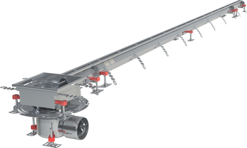 CANIVEAU MODUL 20 - L4000 - HAUT75/90 - INOX 304