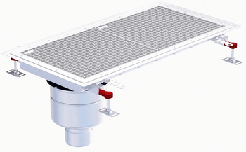 CANIVEAU EPUR INOX COMPLET SOL SOUPLE /CAILLEBOTIS