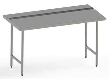 TABLE DE GLISSEMENT AVEC PLAGE ARRIERE, PIETEMENT 