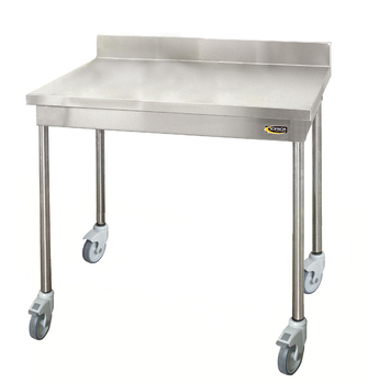 TABLE DEMONTABLE SUR MESURE, A BORDS DROITS EN INO