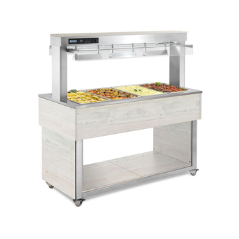 DESSERTE BAIN-MARIE EAU 3GN1/1 HEMLOCK