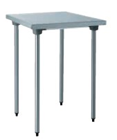 TABLE CHR CENTRALE + ETAGERE 700 X 700 MM