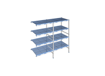 RAYONNAGE CLAYETTES POLY ANGLE 4N L1991XP560XH175