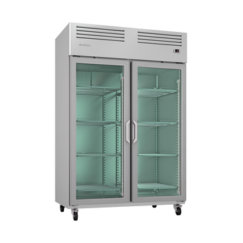 ARMOIRE POSITIVE HYBRIDE 2 PTES VITREES - POSITIVE