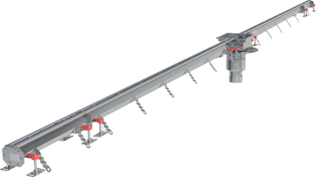 CANIVEAU MODUL 20 - L5500 - HAUT75/90 - INOX 304