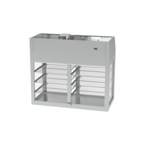 SELF-SERVICE VITRINE REFRIGERE 3 NIVEAUX AVC FOND