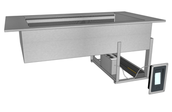 MEUBLE CUVE VENTILEE LISSE 1330 SANS GROUPE IDECO3