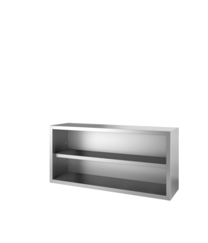 ARMOIRE MURALE S PORTE 1400X400 INOX AISI 430