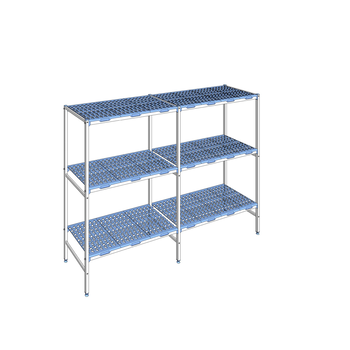 RAYONNAGE CLAYETTES POLY LIGNE 3N L2432XP560XH175