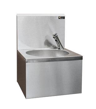 LAVE-MAINS 384X353X524 CUVE RONDE - ROBINET ELECTR