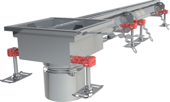 CANIVEAU MODUL 20 - L1000 - HAUT70/75 - INOX 304