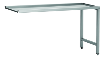 TABLE DE SORTIE LV REVERSIBLE NON ADOSSEE INOX 304