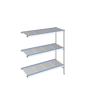 RAYONNAGE CLAYETTES ALU ANGLE 3N L1653XP500XH1750