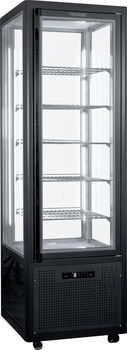 VITRINE VERTICALE SNELLE BI-TEMPÉRATURE 525 L, GRI
