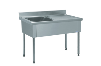 PL EMBOUTIE 1200X600 1 BAC EGOUT DROIT SS ROBINET