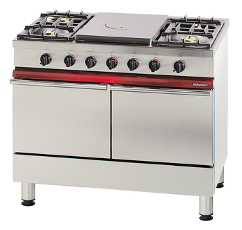 FOURNEAU AMB. DE 1000 TRAD. + FOURS GAZ