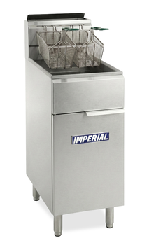 FRITEUSE GAZ SUR COFFRE 22 LITRES (TUBULAIRE)