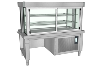 MEUBLE HOD AVEC VIT 2N 1600 DESSOUS LIBRE GPE B3