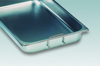 BAC INOX GN1/2 P.100 AVEC ANSES RENTRANTES