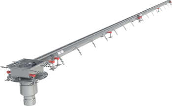 CANIVEAU MODUL 20 - L6500 - HAUT70/90 - INOX 304