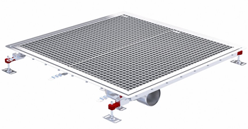 CANIVEAU EPUR INOX COMPLET SOL SOUPLE /CAILLEBOTIS