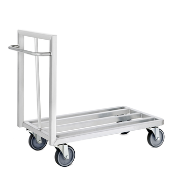 CHARIOT ALU PLATE-FORME A CLAIRES VOIES 1200X600