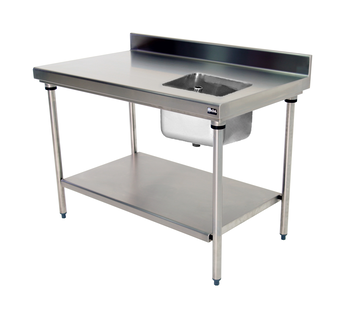 TABLE DU CHEF AODSSEE DEMONTABLE INOX 304,